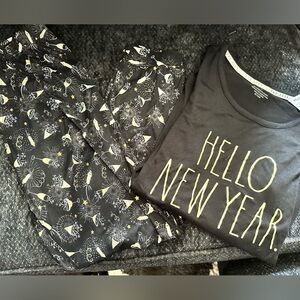 Rae Dunn New Years Pajamas